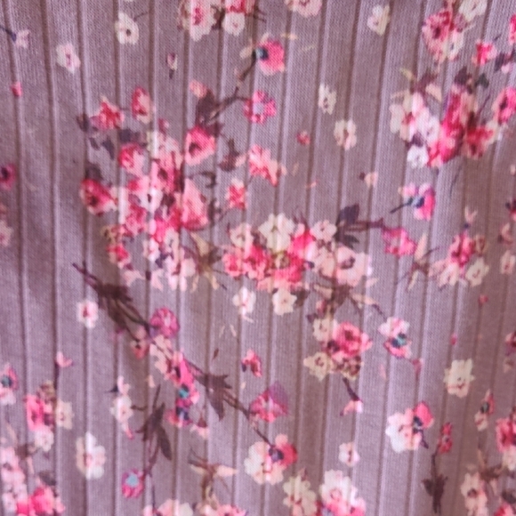 Pink Flutter Sleeve Ruffled Blouse - Picture 3 of 4